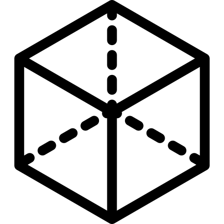 2D to 3D converter logo - A pure front-end development solution to allow for convenient conversion between 2D designs and 3D CAD models.